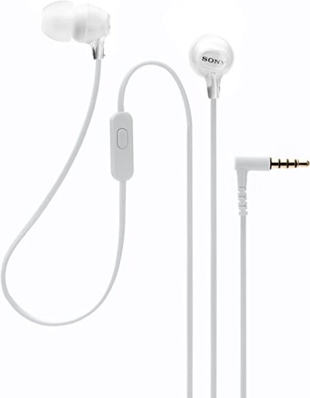 Sony In-Ear Headphones With Mic 250 - White