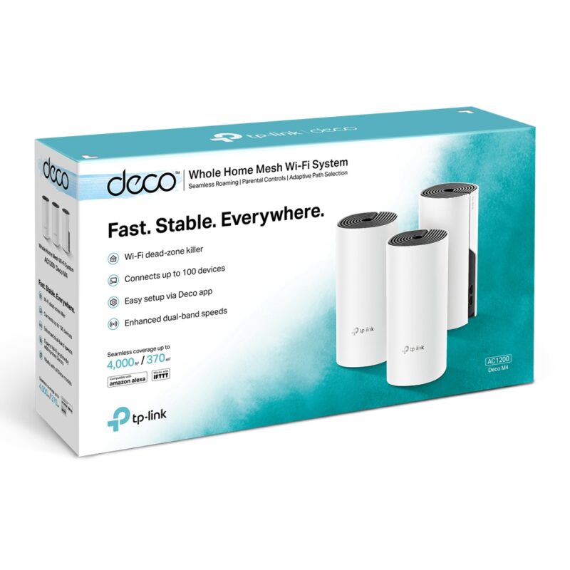 Deco M4 AC1200 Whole Home Mesh Wi-Fi System - Image 8