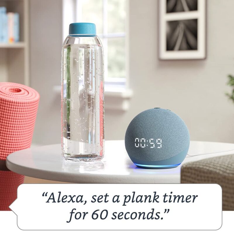 ECHO DOT 4TH GENERATION WITH CLOCK - Image 2