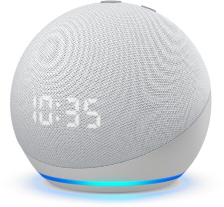 ECHO DOT 4TH GENERATION WITH CLOCK