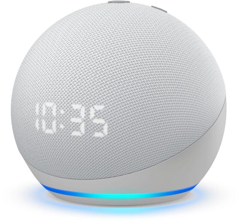 ECHO DOT 4TH GENERATION WITH CLOCK