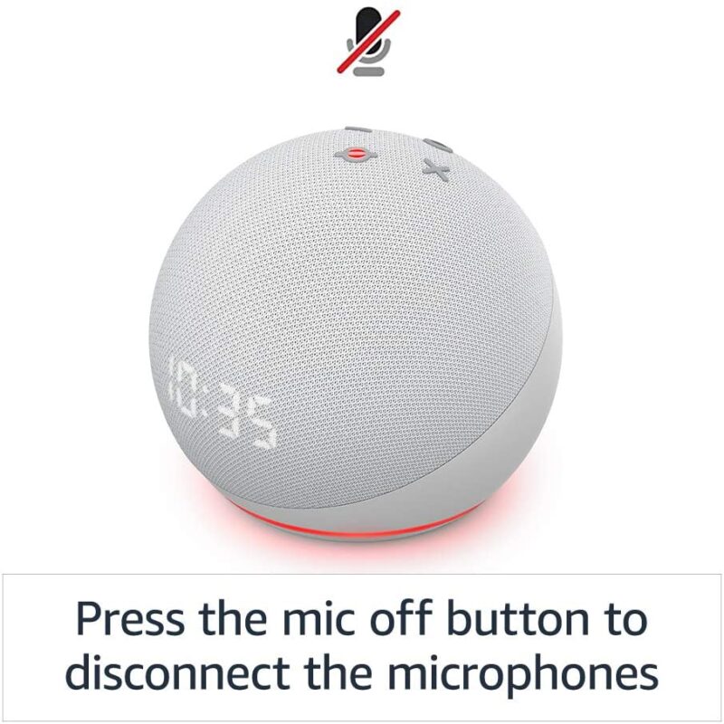 ECHO DOT 4TH GENERATION WITH CLOCK - Image 6