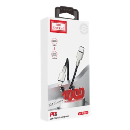 EARLDOM Fast Charging USB-C to Lightning cable