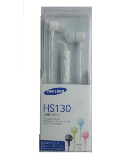 Samsung HS130 In-the-Ear with Mic Headphones