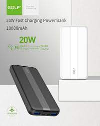 Golf G92PD 20W Power Bank 10000mAh