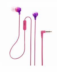 Sony In-Ear Headphones With Mic 250 - Pink