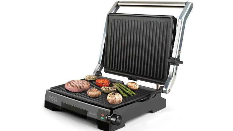 Black+Decker Contact Grill, 2200W - Image 4