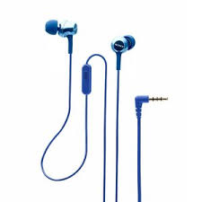 Sony In-Ear Headphones With Mic 250 - Blue