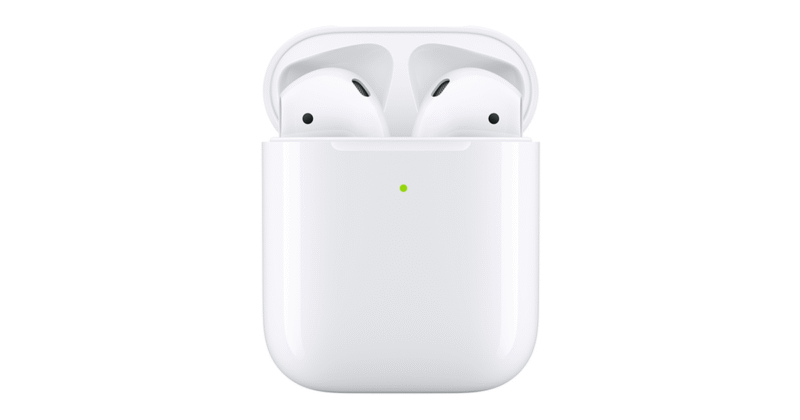 AirPods 2nd generation with a case charger