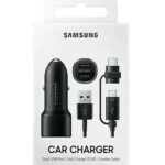 SAMSUNG Fast Car Charger Dual USB Quick Charge Adapter - Image 7