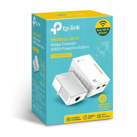 300Mbps Wi-Fi Range Extender, AV600 Powerline Edition