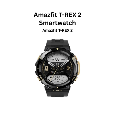 Amazfit T-Rex 2 Rugged Smart Watch Dual-band 5 GNSS Military-grade