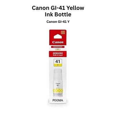 Canon GI-41 Y Yellow Ink Bottle for PIXMA MegaTank Printers