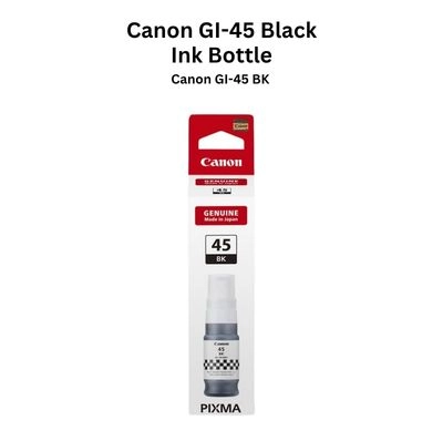 Canon GI-45 BK Black Ink Bottle for MAXIFY MegaTank Printers