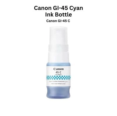 Canon GI-45 C Cyan Ink Bottle for MAXIFY MegaTank Printers