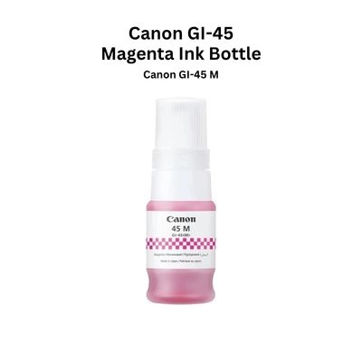 Canon GI-45 M Magenta Ink Bottle for MAXIFY MegaTank Printers