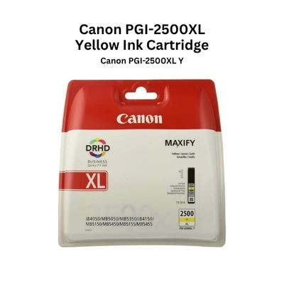 Canon PGI-2500XL Y Yellow XL Ink Cartridge for MAXIFY Printers