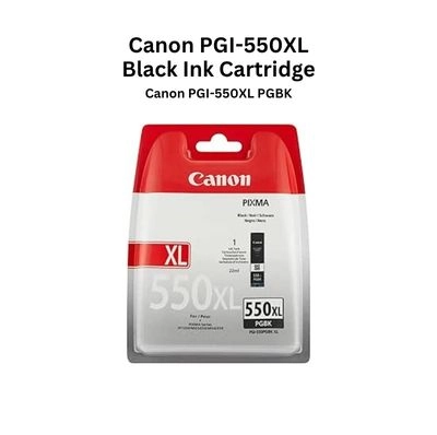 Canon PGI-550XL PGBK Black XL Ink Cartridge for PIXMA Printers