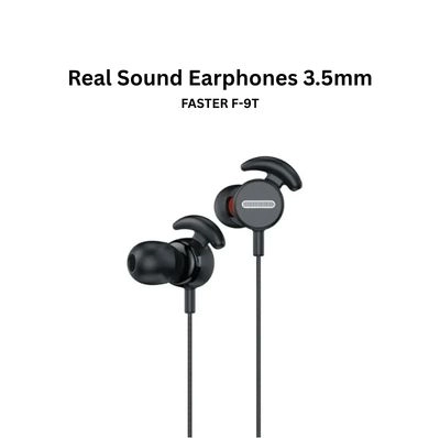 FASTER F-9T Real Sound Wired Earphones Type-C (Pure Sound, Comfort Fit)
