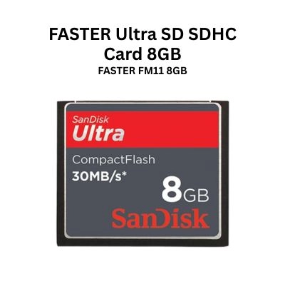 FASTER FM11 Ultra SD SDHC Card 8GB Class 10 (90mbps)