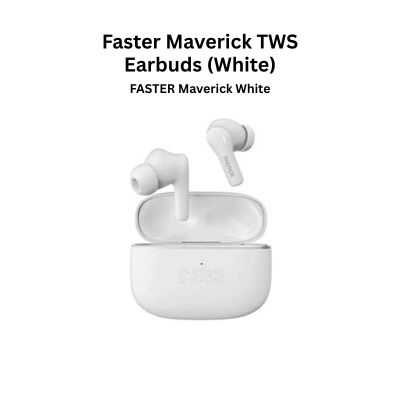 FASTER FBT 210 Maverick TWS Earbuds (White)