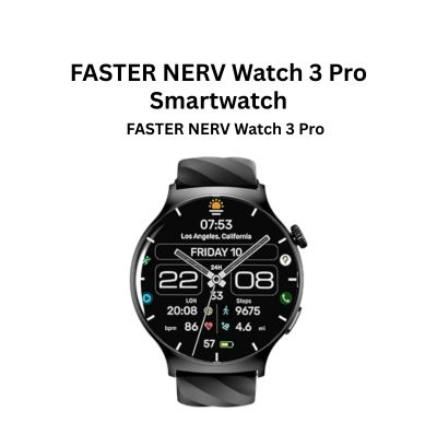 FASTER NERV Watch 3 Pro Smart Watch 1.43 AMOLED (2-in-1 Strap)