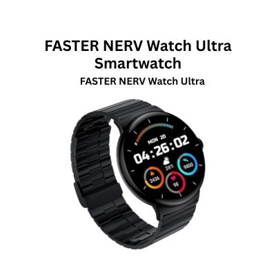 FASTER NERV Watch Ultra Smart Watch 2.04 AMOLED (2-in-1 Strap)