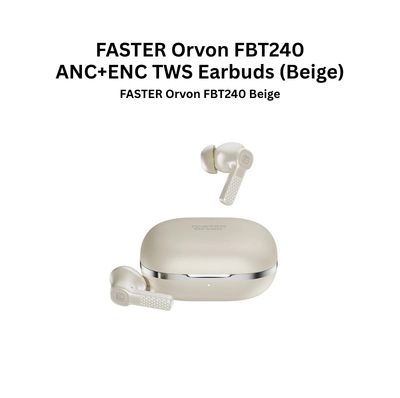 FASTER FBT 240 Orvon TWS Earbuds (Black)
