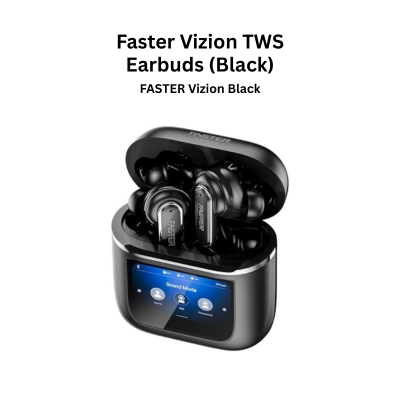 FASTER FBT 270 VIZION TWS Earbuds (Black)