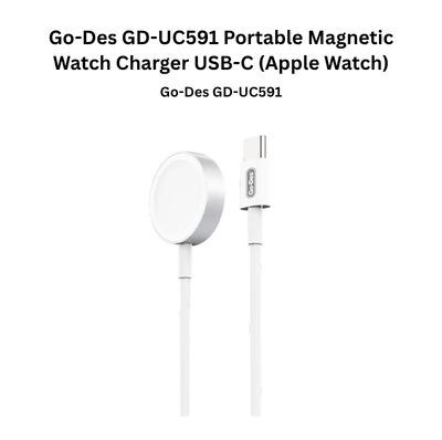 Go-Des GD-UC591 Portable Watch Magnetic Charger USB-C PD Wireless Fast Charging