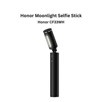 Honor Moonlight Bluetooth Selfie Stick with Soft Light Portable (White)