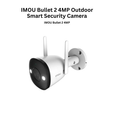 Imou Bullet 2 4MP Full Color Outdoor Smart Security Camera Wi-Fi