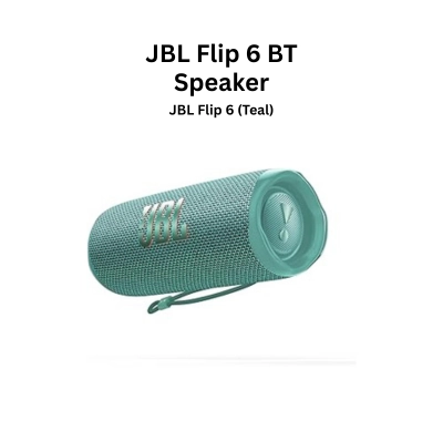 JBL Flip 6 Portable Waterproof Bluetooth Speaker 12H Battery BT5.1 (Blue)