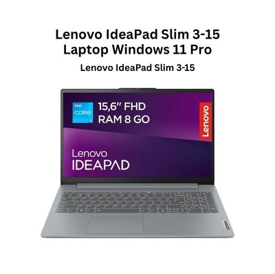 Lenovo IdeaPad Slim 3 15 Intel Core i5-13420H 8GB DDR4 512GB SSD 15.3" HD Windows 11 Pro