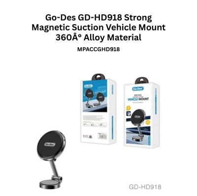 Go-Des GD-HD918 Strong Magnetic Suction Vehicle Mount 360° Alloy Material