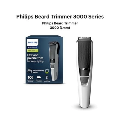 Philips Beard Trimmer 3000 Series (10 Length Settings)