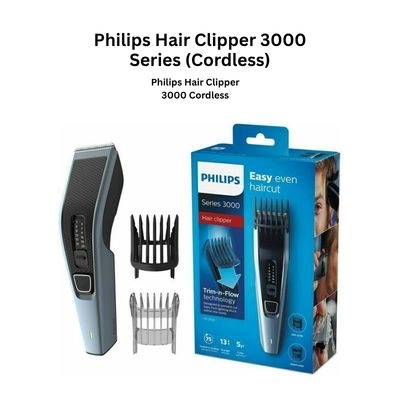Philips Hair Clipper 3000 Series Cordless (13 Length Settings)