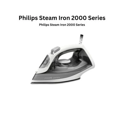 Philips 2000 Series Steam Iron 2000W Non-Stick 100g Steam