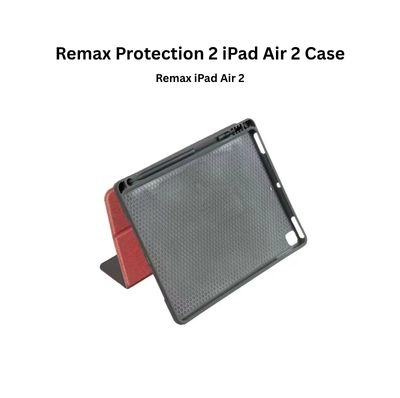 Remax Protection 2 Leather Case for iPad Air 2 Auto On/Off Smart Cover (Pink)