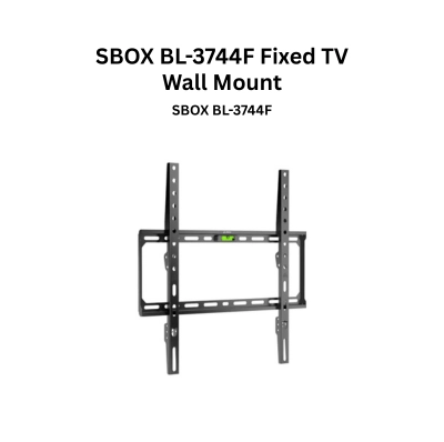 SBOX BL-3744F Fixed TV Wall Mount (32"-75")