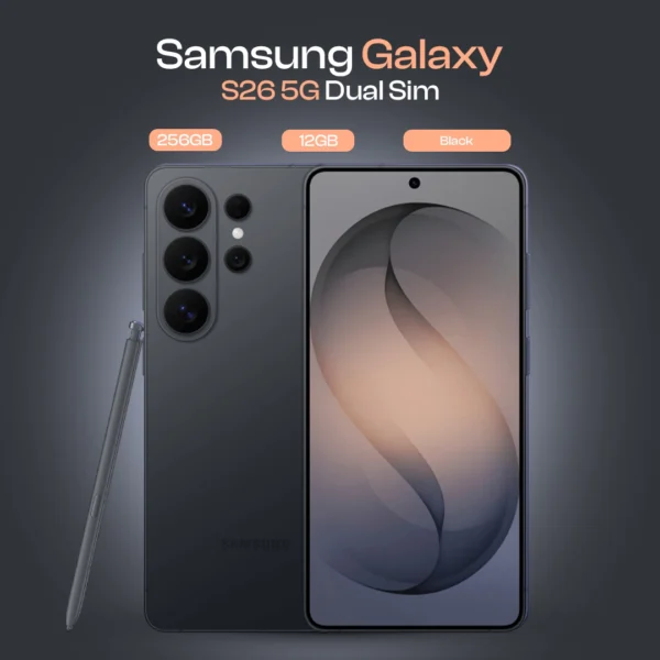 Samsung Galaxy S26 5G 256GB 12GB Dual SIM Black