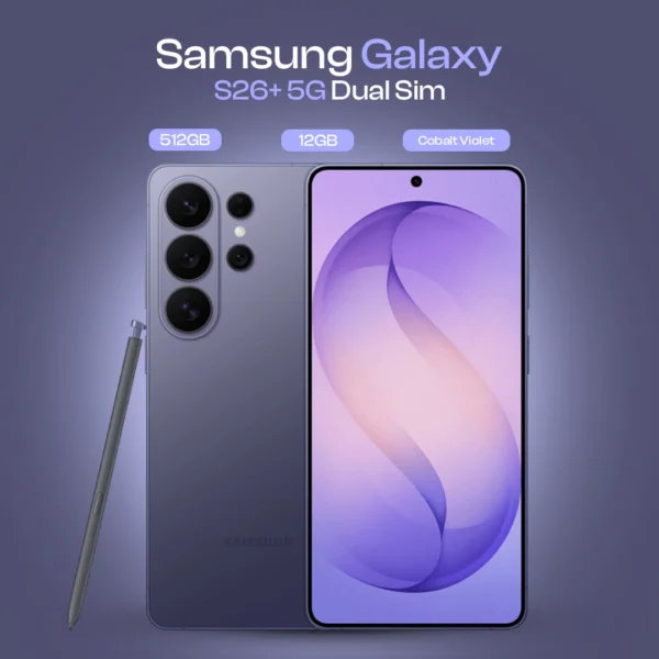 Samsung Galaxy S26+ 5G 512GB 12GB Dual SIM Cobalt Violet