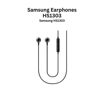 Samsung Earphones HS1303 Wired (Black)