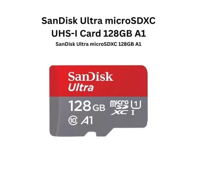 SanDisk Ultra microSDXC UHS-I Card 128GB A1 (140MB/s)
