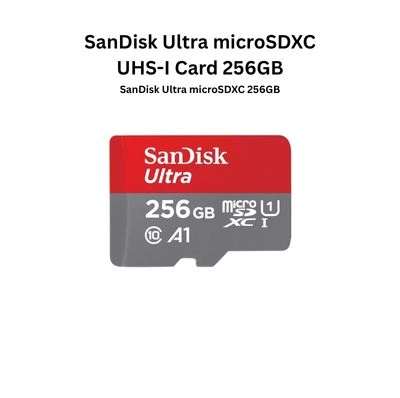 SanDisk Ultra microSDXC UHS-I Card 256GB (100MB/s)