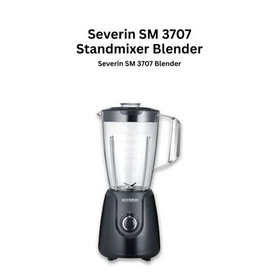 Severin SM 3707 Stand Blender with Stainless Steel Blades & Pulse Function