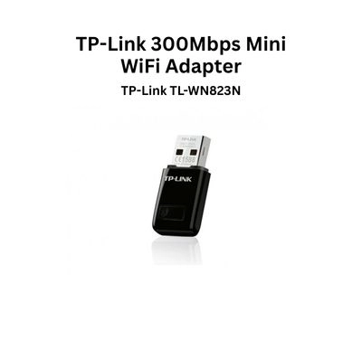 TP-Link TL-WN823N 300Mbps Mini Wireless N USB Adapter USB 2.0 WPS Mac Linux Windows