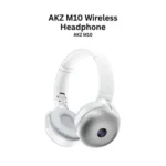 AKZ M10 Wireless Over Ear Headphone with Built-in Power Bank 60H (Black)
