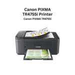 Canon PIXMA TR4755i Wireless 4-in-1 Inkjet Printer Print Copy Scan Fax Wi-Fi ADF (Black)