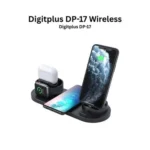 DigitPlus DP-17 Super Bass Music Stereo Wireless Headset BT5.3 (TF/AUX, Black)